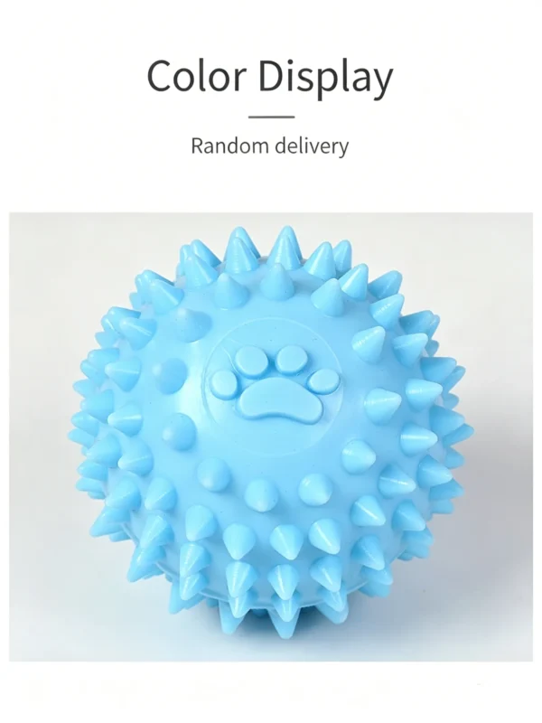 Spike Ball Interactive Dog Toy – Durable & Bouncy for Fetch
