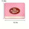 Non-Slip Silicone Cat & Dog Feeding Mat – Waterproof, 15.7×11.8 in