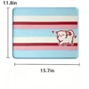 Non-Slip Silicone Cat & Dog Feeding Mat – Waterproof, 15.7×11.8 in