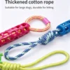 提炼产品4大卖点 (1)_副本-compressed TPR Pet Teething Toy – Cotton Rope, Durable & Interactive for Small Dogs