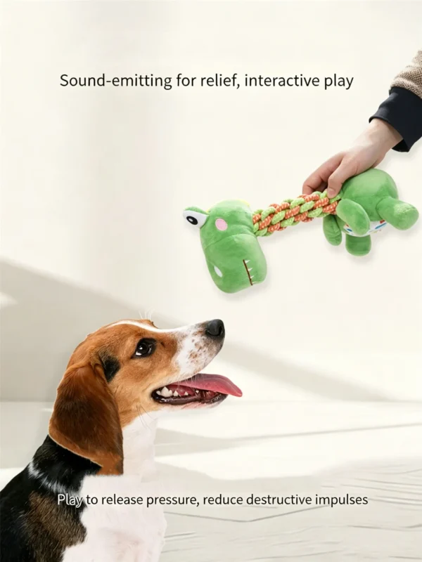 提炼产品4大卖点 (1)_副本-compressed Squeaky Teething Plush Toy for Puppies – Soft & Soothing for Gums