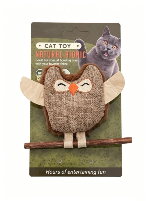 提炼产品4大卖点 (1)_副本-compressed Catnip Burlap Chew Toy – Natural & Engaging for Cats