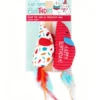 Realistic Mouse Toys for Cats – 2-Pack (Soft & Squeaky)