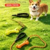 ETPU Bone-Shaped Pull Rope Toy – Interactive Training Toy for Dogs
