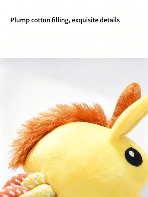 提炼产品4大卖点 (3)_副本-compressed Squeaky Teething Plush Toy for Puppies – Soft & Soothing for Gums