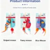Realistic Mouse Toys for Cats – 2-Pack (Soft & Squeaky)