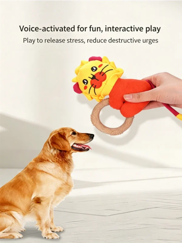 Squeaky Plush Toy for Pets – Soft & Durable for Playtime