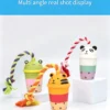Squeaky Latex Milk Tea Cup Toy – Fun Shaped Toy for Dogs