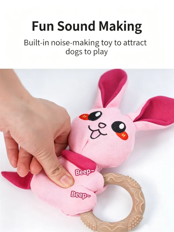 Squeaky Plush Toy for Pets – Soft & Durable for Playtime
