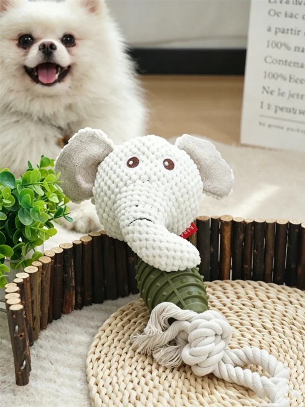 提炼产品4大卖点 (8)_副本 Cotton Rope & Plush Squeaky Toy – Interactive Toss Toy for Dogs