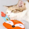 Burlap Cat Chew Toy – Self-Entertaining Interactive Toy for Cats