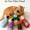 Crinkle Catnip Plush Toy – Noisy & Soft for Cats