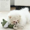 提炼产品4大卖点 (9)_副本 Cotton Rope & Plush Squeaky Toy – Interactive Toss Toy for Dogs