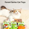 Cat Toys – Forest Series, Soft Plush Animals for Kitties