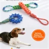 提炼产品4大卖点_副本-compressed TPR Pet Teething Toy – Cotton Rope, Durable & Interactive for Small Dogs