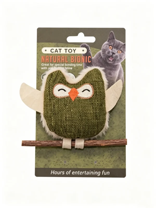 提炼产品4大卖点_副本-compressed Catnip Burlap Chew Toy – Natural & Engaging for Cats