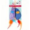 Realistic Mouse Toys for Cats – 2-Pack (Soft & Squeaky)