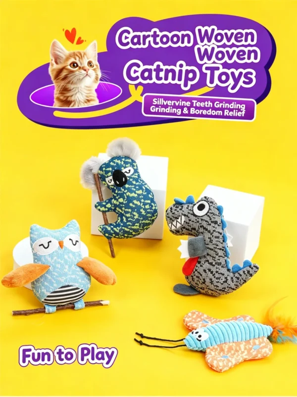 Catnip Chew Toy for Cats – Healthy & Engaging