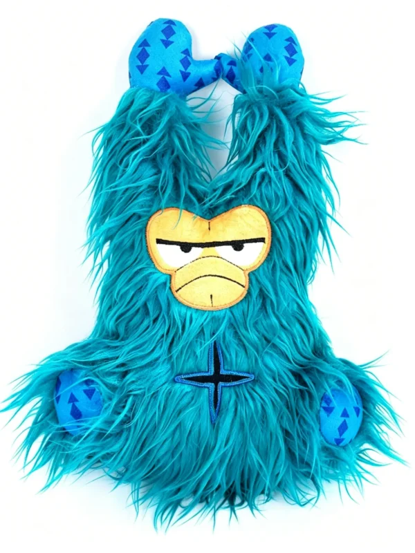 提炼产品4大卖点_副本-compressed Squeaky Plush Monster Toy for Cats – Soft & Engaging