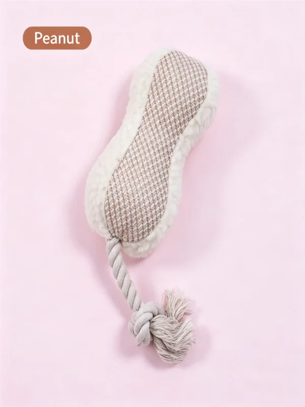 Squeaky Teething Plush Toy for Puppies & Kittens