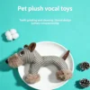 新对话_副本 Squeaky Animal Plush Toy for Pets