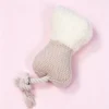 Squeaky Teething Plush Toy for Puppies & Kittens