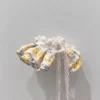 Cat collar, lace, bow, neck warmer, scarf, decoration, pet (10) Summer Lemon Fruit Lace Ruffled Kitten Collar Bib