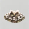 Retro Forest Tartan Lace Ruffled Kitten Collar Bib