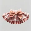 Cat collar, lace, bow, neck warmer, scarf, decoration, pet Vintage Red Tartan Lace Ruffled Kitten Collar Bib