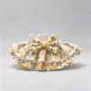 Cat collar, lace, bow, neck warmer, scarf, decoration, pet (9) Summer Lemon Fruit Lace Ruffled Kitten Collar Bib