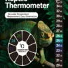 box stick-on thermometer