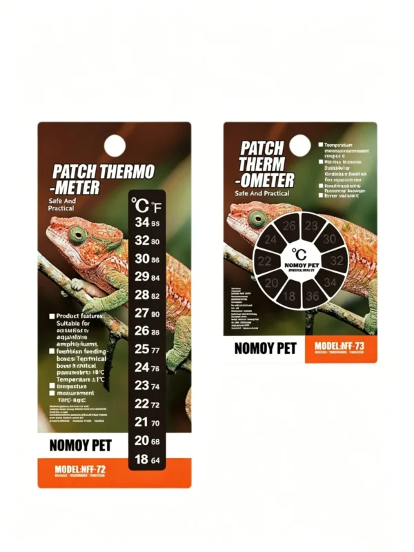 box stick-on thermometer