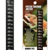 box stick-on thermometer