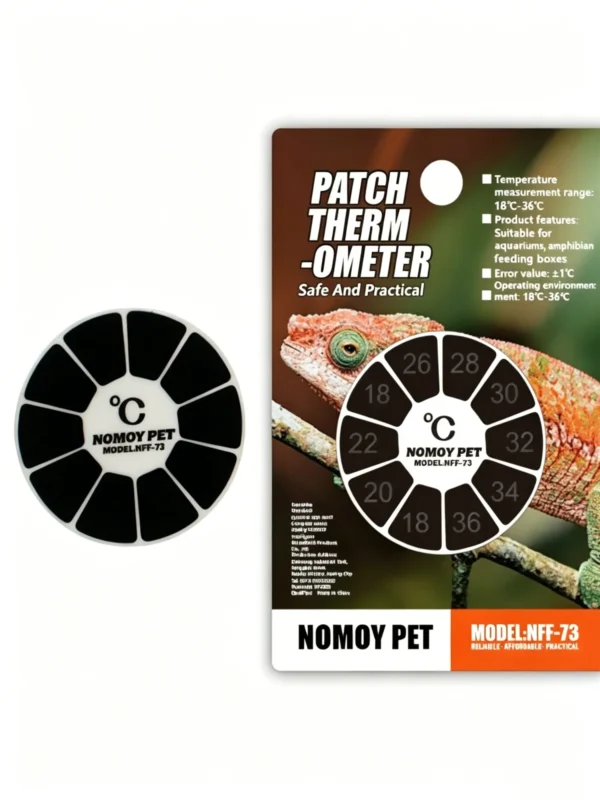 box stick-on thermometer