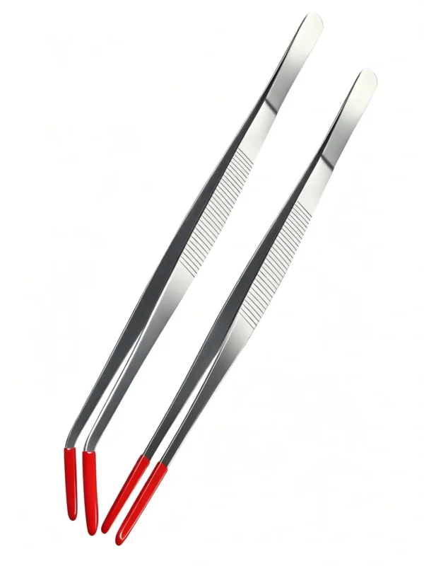 Crawler tools, tweezers, clamps, breeding tools (3) Stainless Steel Feeding Tweezers