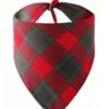 Dog bandana (3) Classic checkered dog bandana