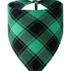 Dog bandana (8) Classic checkered dog bandana