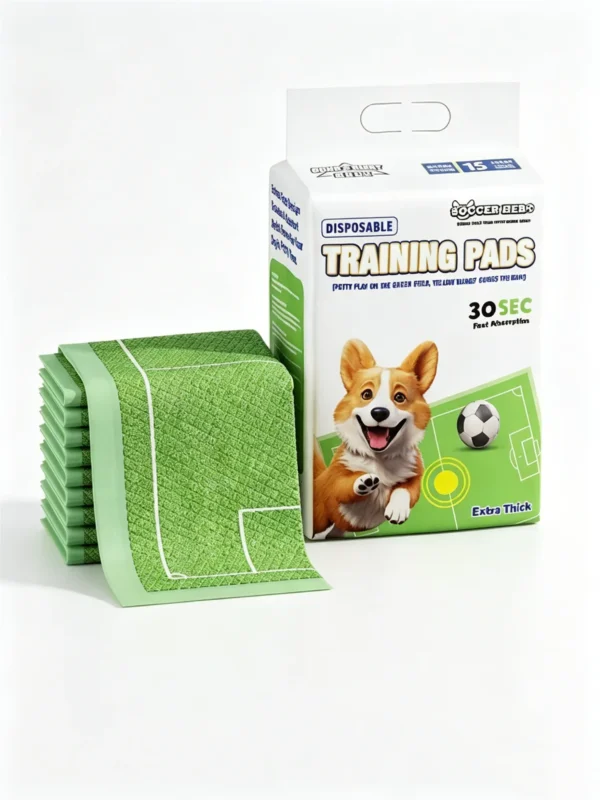 Soccer Field Pattern Dog Pee Pad（Thickened）