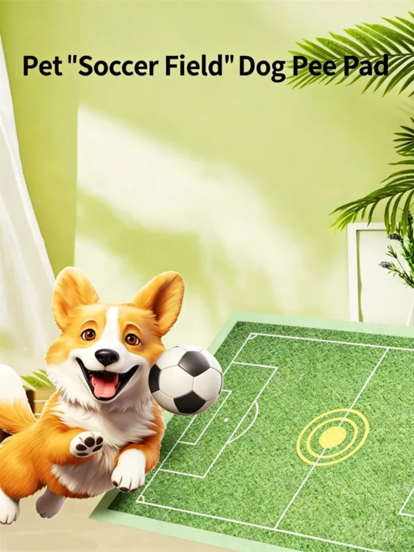 Thickened Soccer Field Dog Pee Pads - Super Absorbent Training Mats