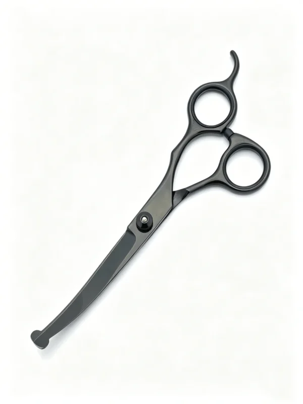 Haircut, pet fur, scissor set, pet grooming (4) 6-Piece Pet Hair Scissors Set
