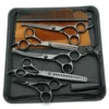 Haircut, pet fur, scissor set, pet grooming (7) 6-Piece Pet Hair Scissors Set