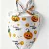 Halloween-themed dog bandana