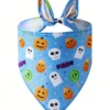 Halloween-themed dog bandana