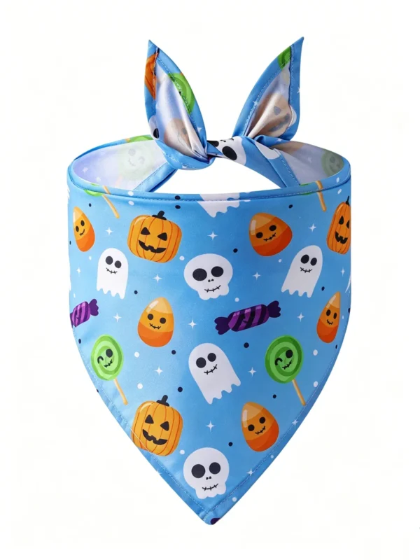 Halloween-themed dog bandana