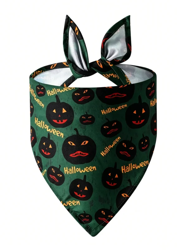 Halloween-themed dog bandana