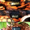 Mini reptile thermometer, digital terrarium thermometer, wireless tank temperature gauge, reptile vivarium monitor, small lizard tank thermometer, tortoise enclosure temperature sensor (1) Breeding box digital thermometer