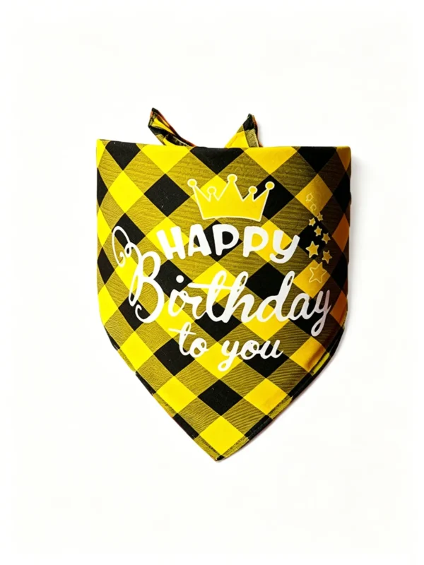 Birthday Party Dog Bandana