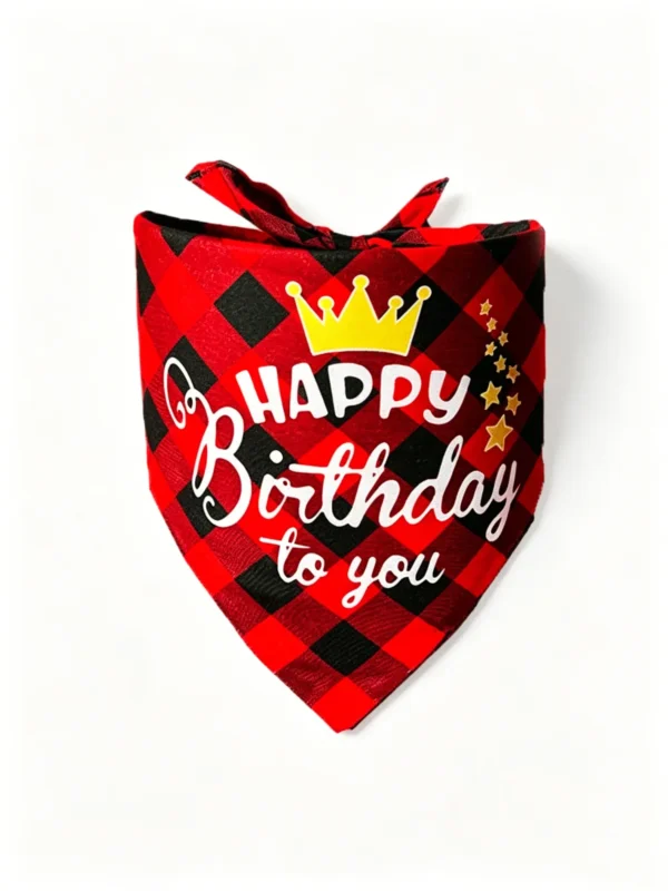 Birthday Party Dog Bandana