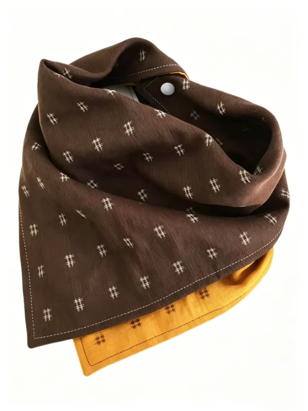 Pet scarf, dog scarf Color-Block Fashion Dog Bandana
