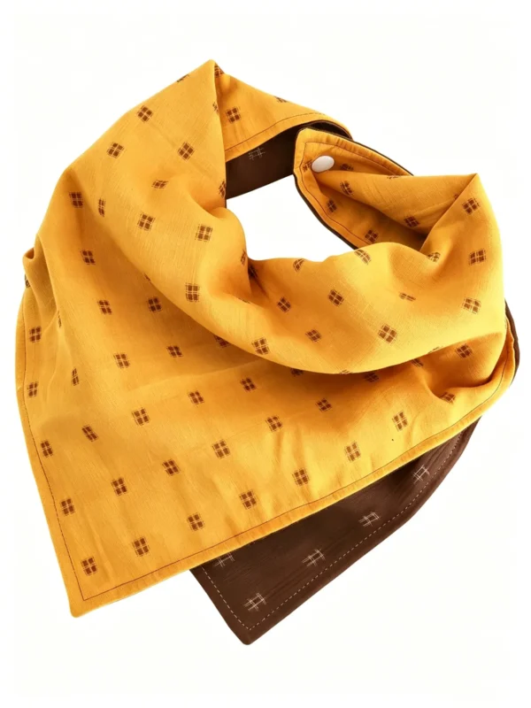 Pet scarf, dog scarf Color-Block Fashion Dog Bandana